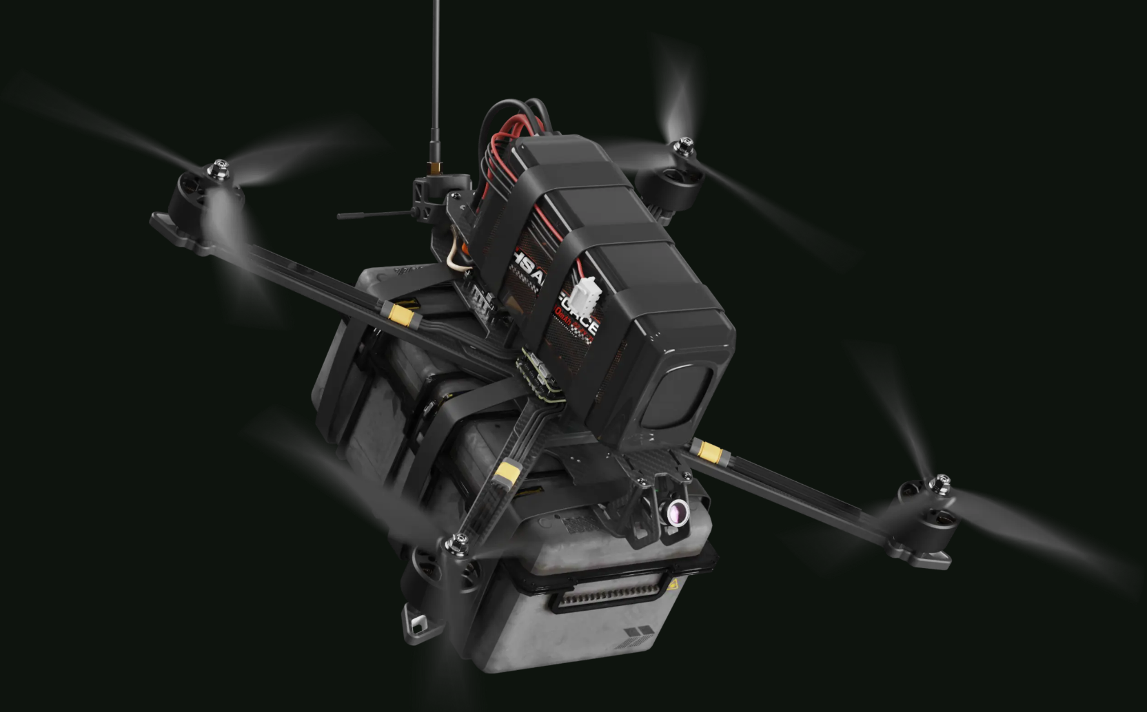 AI empowered target drone